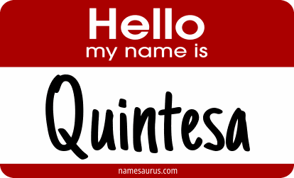Hello my name is Quintesa png download