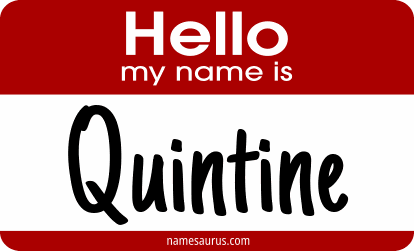 Hello my name is Quintine png download