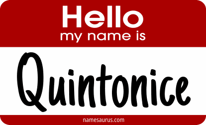 Hello my name is Quintonice png download