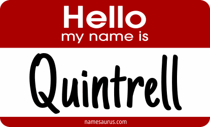 Hello my name is Quintrell png download