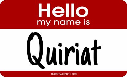 Hello my name is Quiriat png download