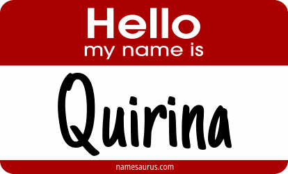 Hello my name is Quirina png download