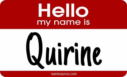 Hello my name is Quirine png download