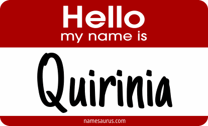 Hello my name is Quirinia png download