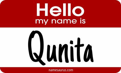 Hello my name is Qunita png download