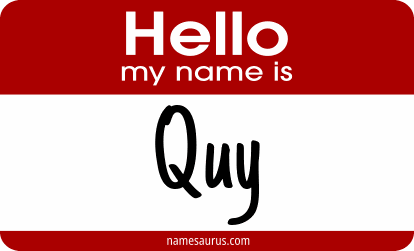 Hello my name is Quy png download