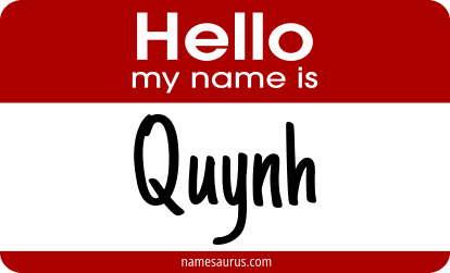 Hello my name is Quynh png download