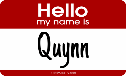 Hello my name is Quynn png download