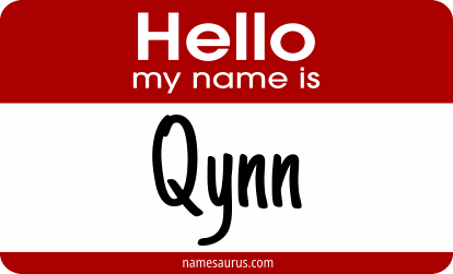 Hello my name is Qynn png download