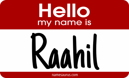 Hello my name is Raahil png download