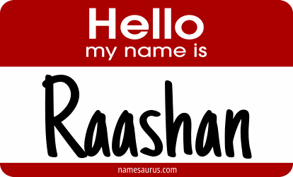 Hello my name is Raashan png download