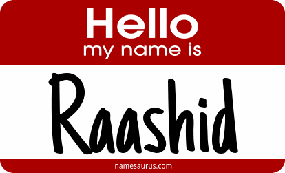 Hello my name is Raashid png download