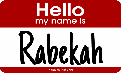 Hello my name is Rabekah png download