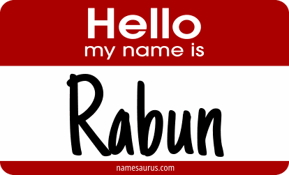 Hello my name is Rabun png download
