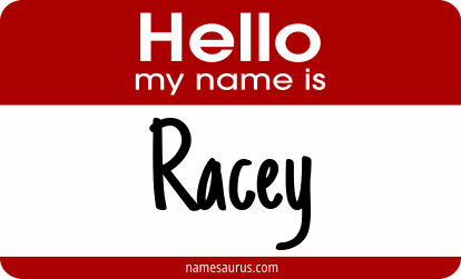 Hello my name is Racey png download