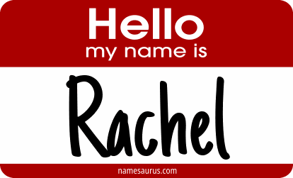 Hello my name is Rachel png download