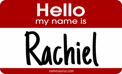 Hello my name is Rachiel png download