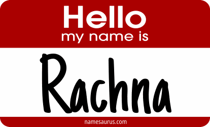 Hello my name is Rachna png download