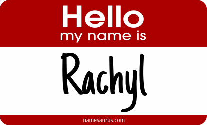 Hello my name is Rachyl png download