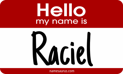 Hello my name is Raciel png download