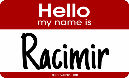 Hello my name is Racimir png download