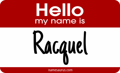 Hello my name is Racquel png download