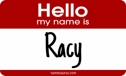 Hello my name is Racy png download