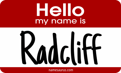 Hello my name is Radcliff png download