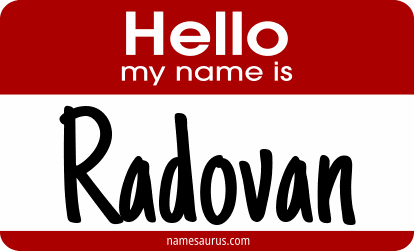 Hello my name is Radovan png download