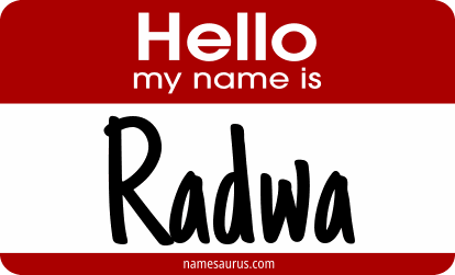 Hello my name is Radwa png download