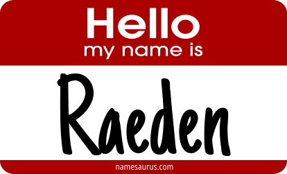 Hello my name is Raeden png download