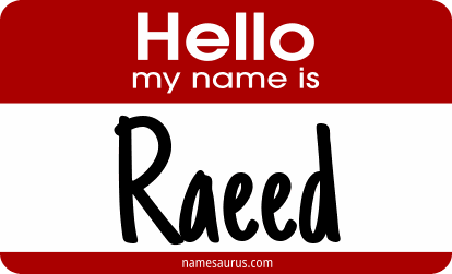 Hello my name is Raeed png download