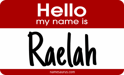 Hello my name is Raelah png download