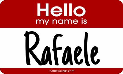 Hello my name is Rafaele png download