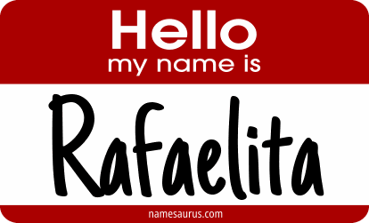 Hello my name is Rafaelita png download
