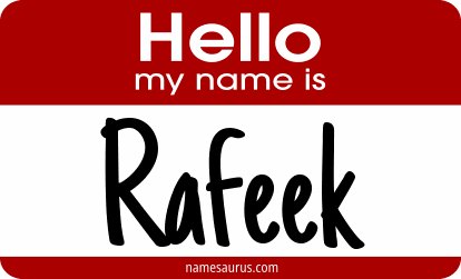 Hello my name is Rafeek png download