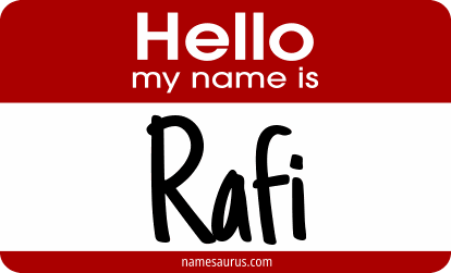 Hello my name is Rafi png download