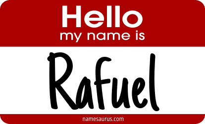 Hello my name is Rafuel png download