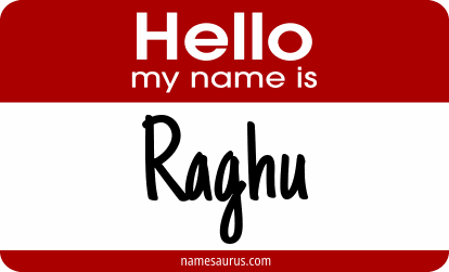 Hello my name is Raghu png download