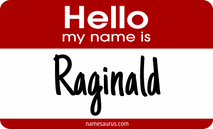 Hello my name is Raginald png download