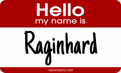 Hello my name is Raginhard png download