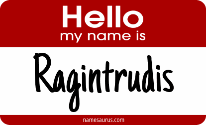 Hello my name is Ragintrudis png download