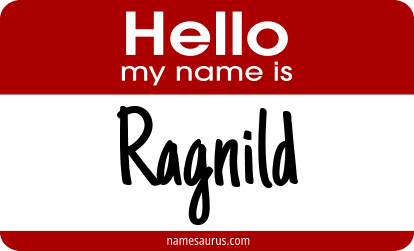 Hello my name is Ragnild png download