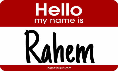 Hello my name is Rahem png download