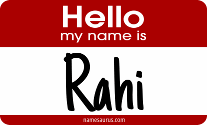 Hello my name is Rahi png download
