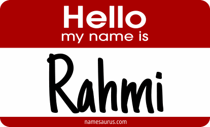 Hello my name is Rahmi png download