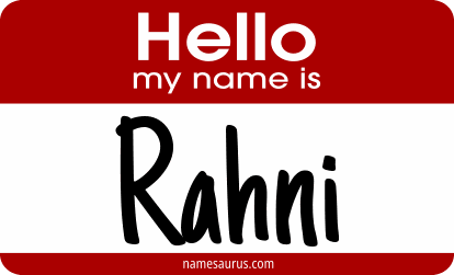 Hello my name is Rahni png download