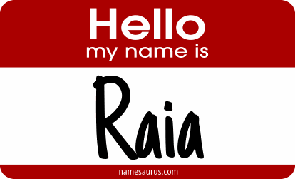 Hello my name is Raia png download