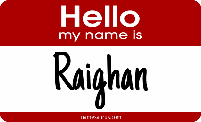 Hello my name is Raighan png download