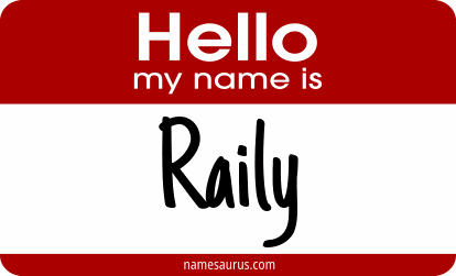 Hello my name is Raily png download